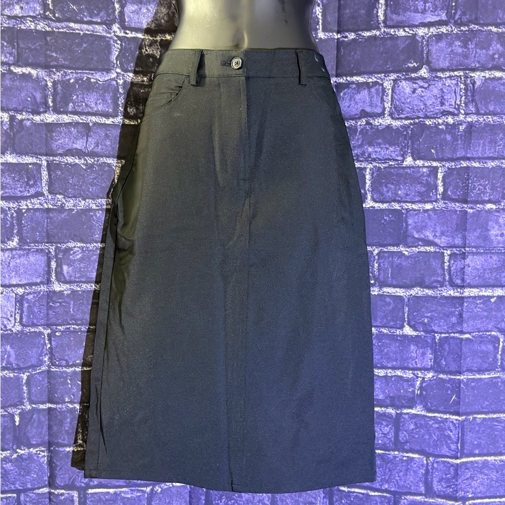 Isaac Mizrahi Classic Black Pencil Skirt